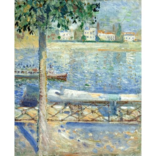 Impression giclée Munch La Seine qualité musée aux encres d'archives