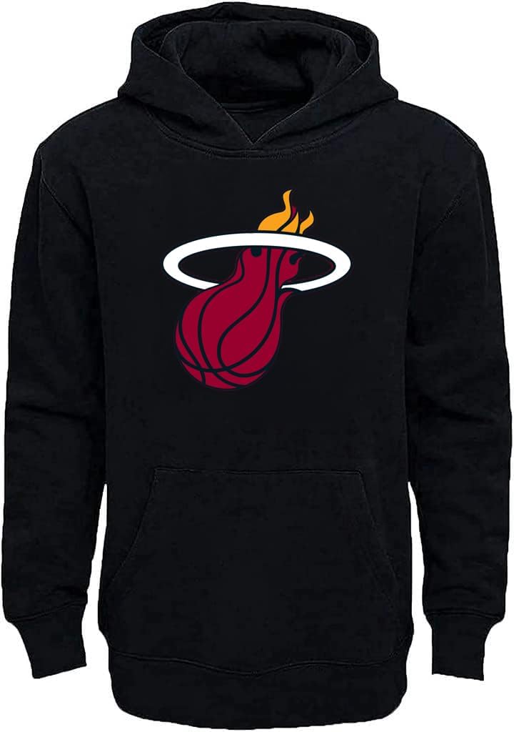 Outerstuff NBA Youth 8-20 Team Color Primary Logo Pullover Fleece Sweatshirt Hoodie