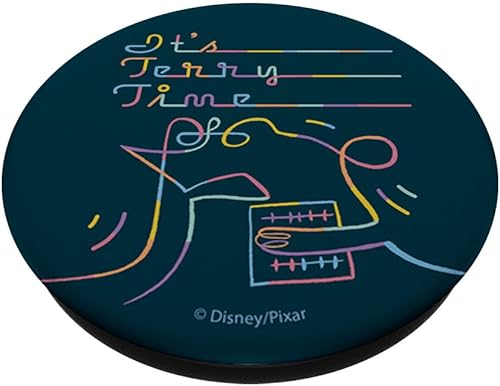 Miniatura 2 de Pixar Soul It's Terry Time Line Art Portrait PopSockets PopGrip agarre intercambiable para teléfonos y tabletas