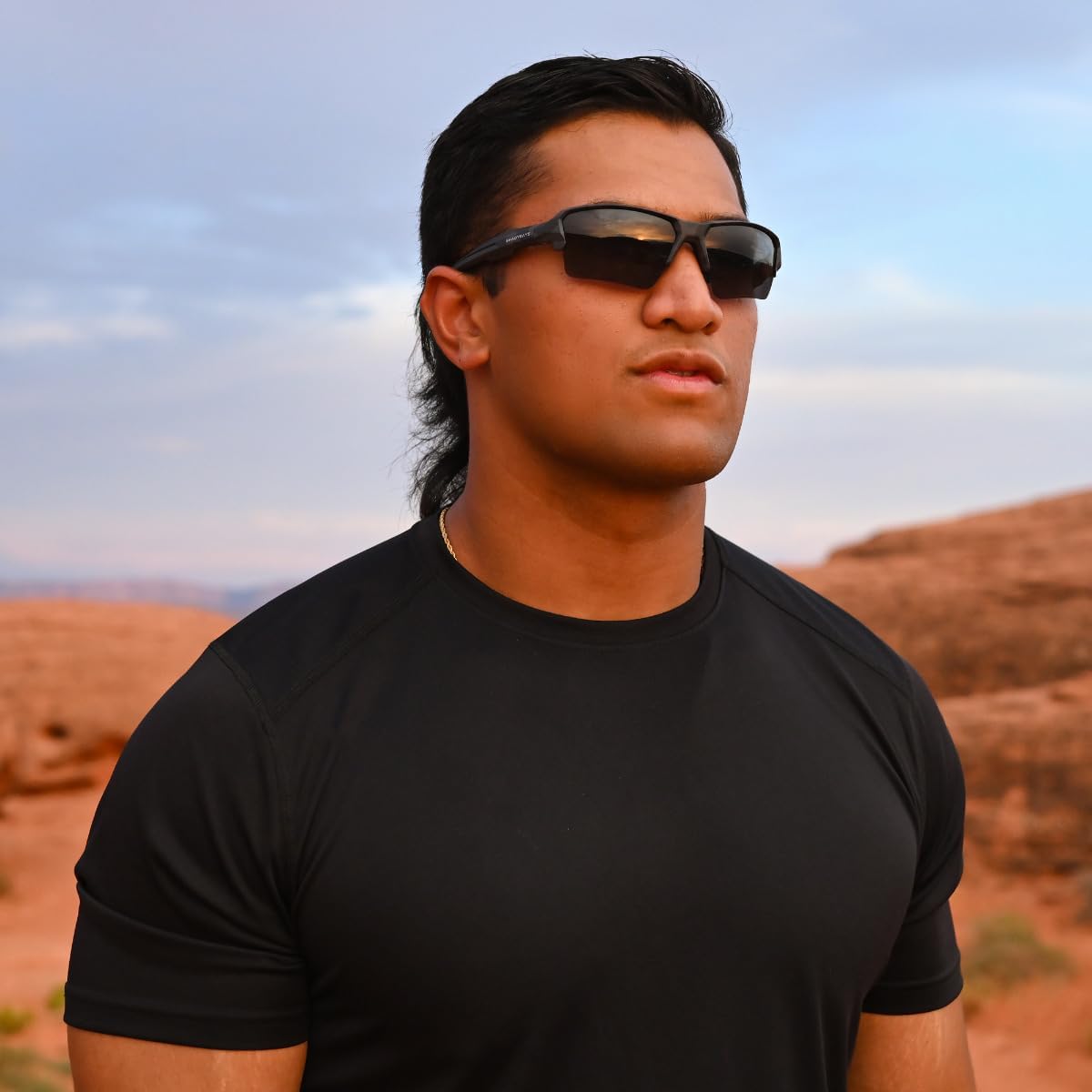 Shady Rays Talon Mens | Semi-Rimless Sport Polarized Sunglasses - Image 6