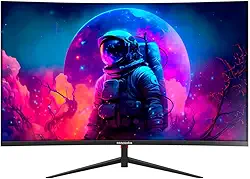 Monitor Concórdia Gamer Curvo 27'' CZ270F 240hz Led Full HD 1ms 2HDMI, 2DP Freesync Premium sRGB 99%