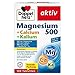Produktbild Doppelherz Magnesium + Calcium + Kalium - hochdosiertes Magnesium als Beitrag für die normale Muskelfunktion und das Elektrolytgleichgewicht - 100 Tabletten