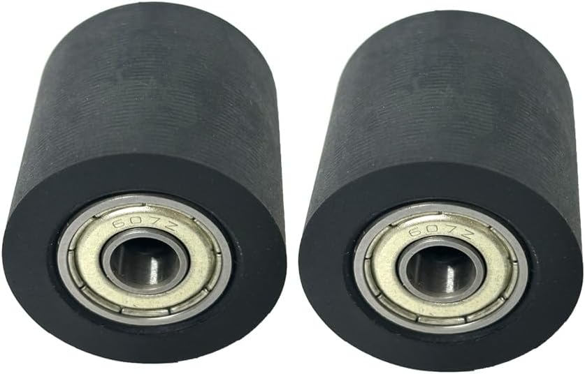 Mechanical Pulley Bearings,Roller Idler Bearing Pulley，Chain Pulley,Tensioner Pulley Guide,Suitable for Street Bikes and Motorcycles(607Z-2pack)