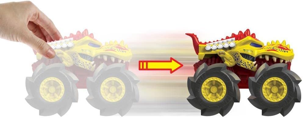Hot Wheels Monster Trucks 1:43 Twisted Tredz Mega Wrex