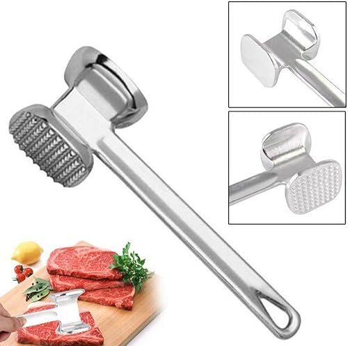 Miniatura 4 de Martillo de carne, ablandador de carne, clavos de doble cara para carne, pollo, pescado, picador de carne, herramienta ablandadora de carne,