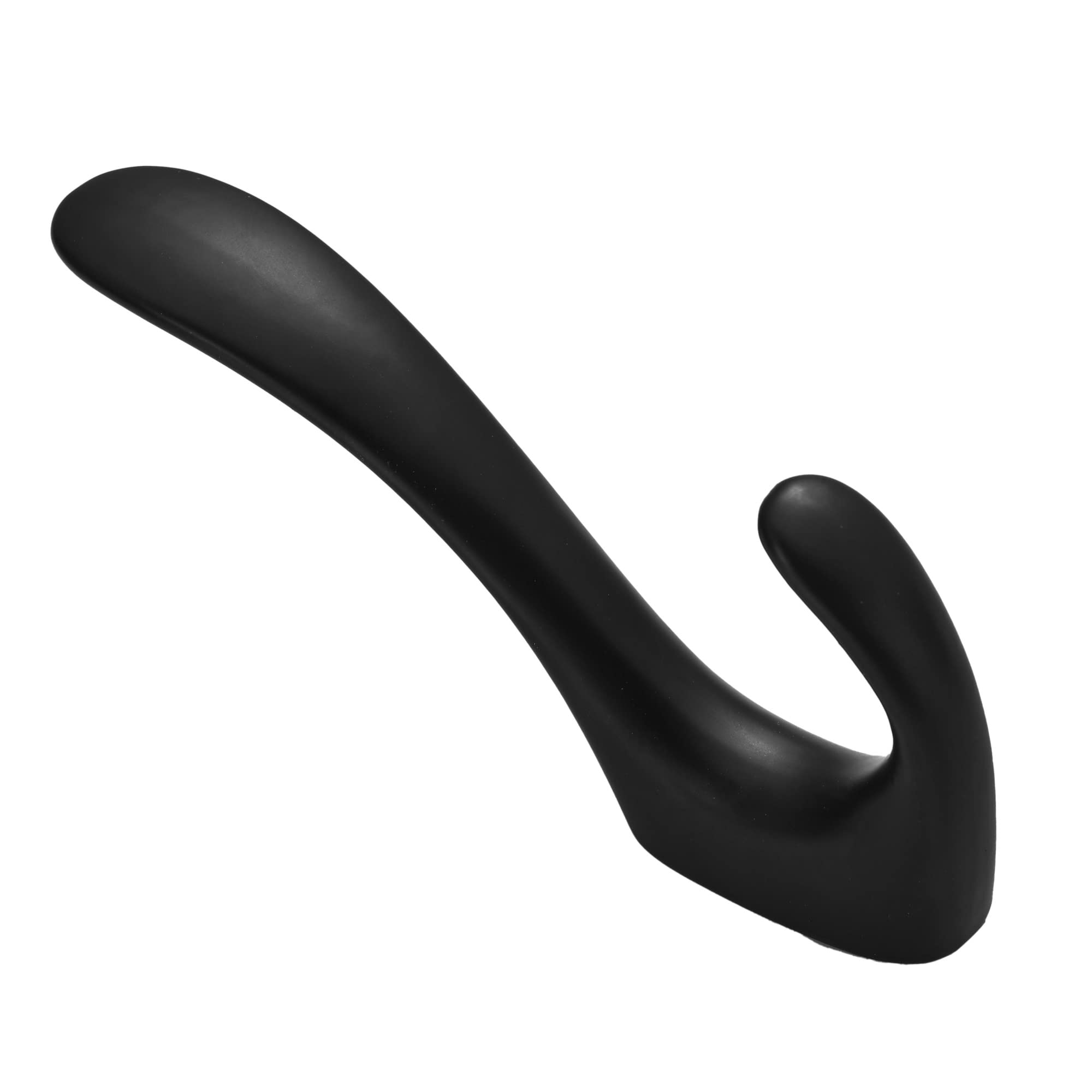 Gancho Perchero Gancho de Pared for el hogar Matte Black Home Decoration Accesorios for Capas y Llave de Chaqueta Gancho Multifuncional montado en la Pared Ganchos Percheros