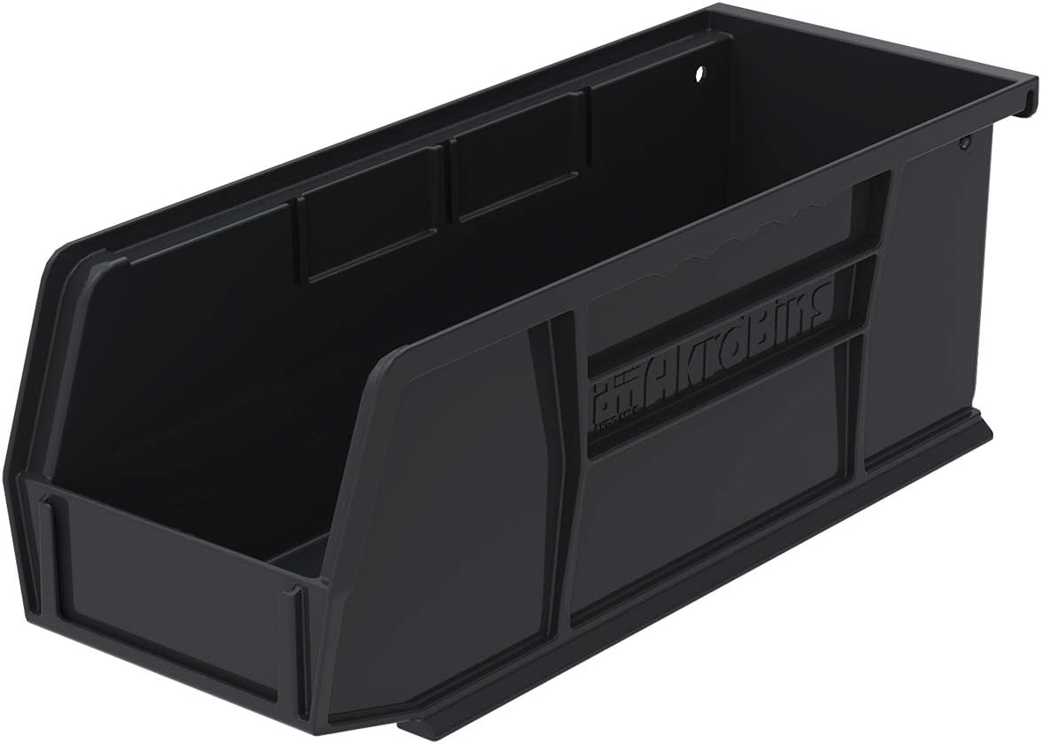 akro-mils 30224、11インチ4インチby 4-inchプラスチックストレージStacking Hanging Akro Bin、ベリー、12パック