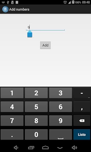Add numbers
