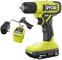RYOBI ONE+ 18V Cordless 3/8 in. Drill/Driver Kit with 1.5Ah Battery & Charger - PCL201K1 Power Tool