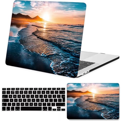 Étui MacBook Pro 15 Anti-Rayures Coque Rigide avec Protection Clavier Évite la Poussière A1707