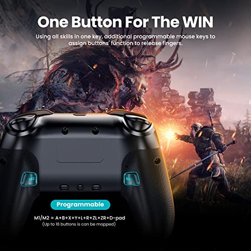 Voyee CPT-AUO-314 Switch Controllers Wireless, Compatible With Switch Pro Controllers thumb #3