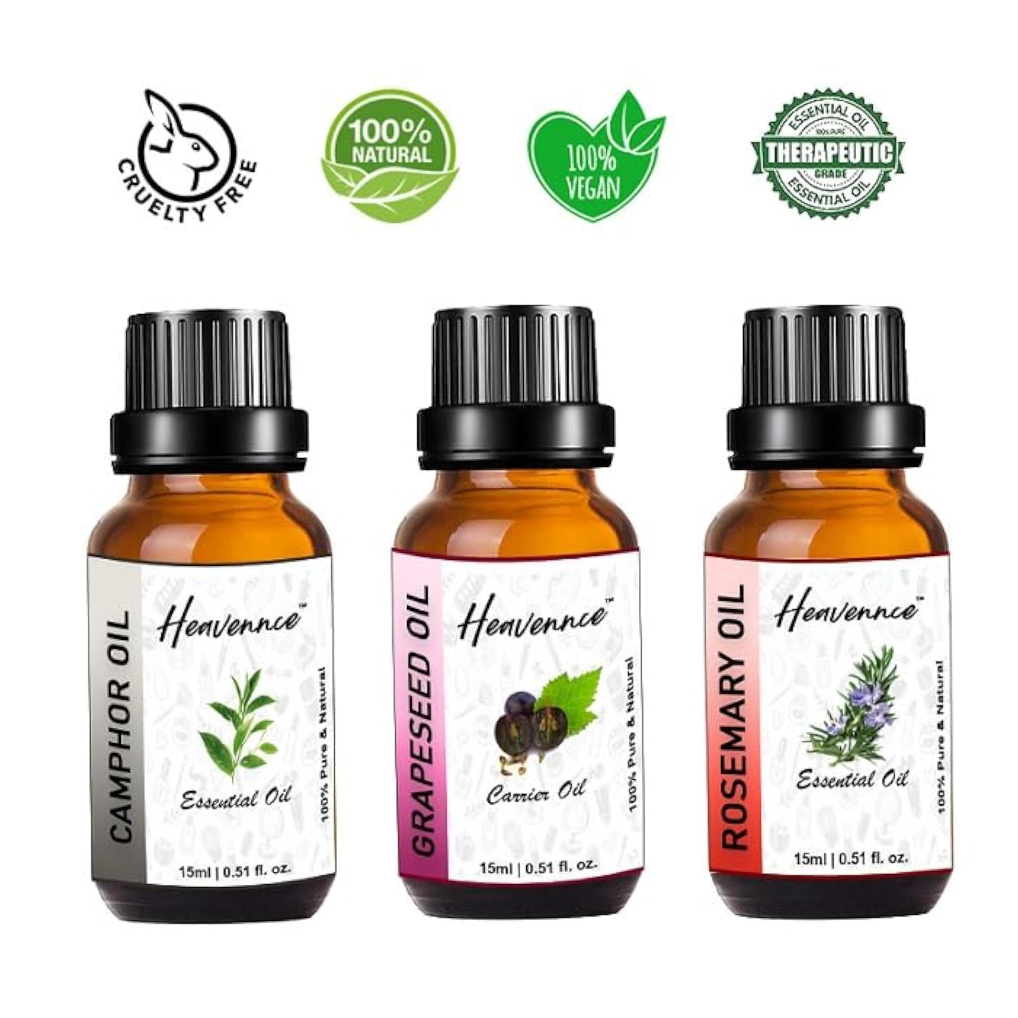 Essential Oil Set for Relaxation & Nourishment
