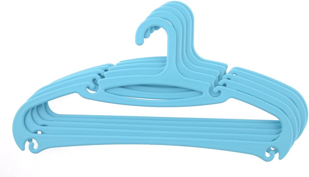 Plastic Clothes Coats Hook Hangers 41cm Long 5 Pcs Blue (id: 1e7 b8f 791 b11 67e