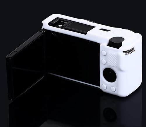 Miniatura 5 de Pocoukate Funda para cámara Sony ZV-E10  ZV-E10L, estilo Vlog Alpha ZV-E10 ZV-E10L, cámara digital, antiarañazos, ajuste delgado, funda suave para
