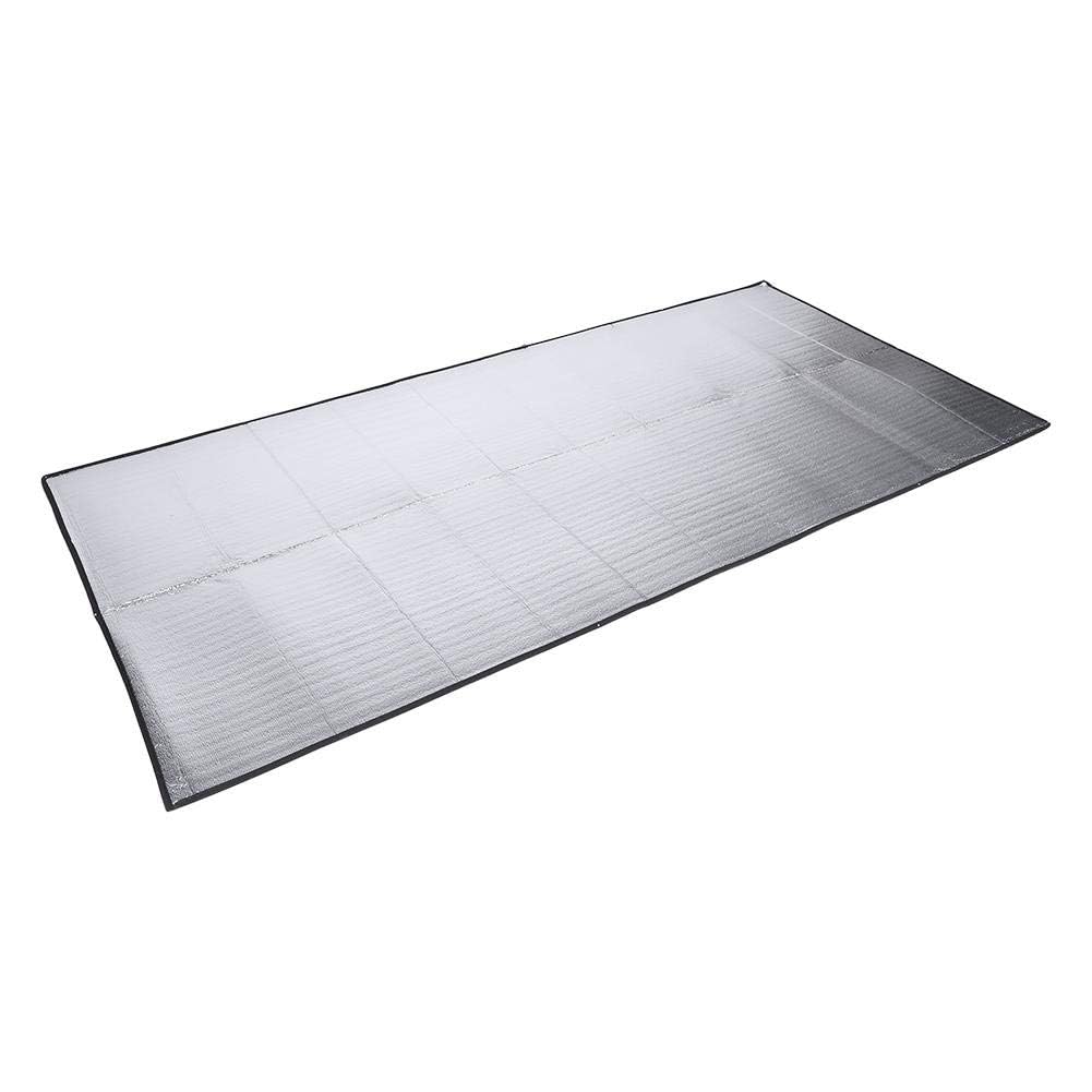 Dwustronna odporna na wilgoć 3 rodzaje Camping Camping Mata namiotowa Materac do spania Odporna na wilgoć folia aluminiowa EVA Pad (1,5 * 2 M)