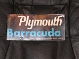1966 Plymouth Barracuda Owner's Manual Reprint 66
