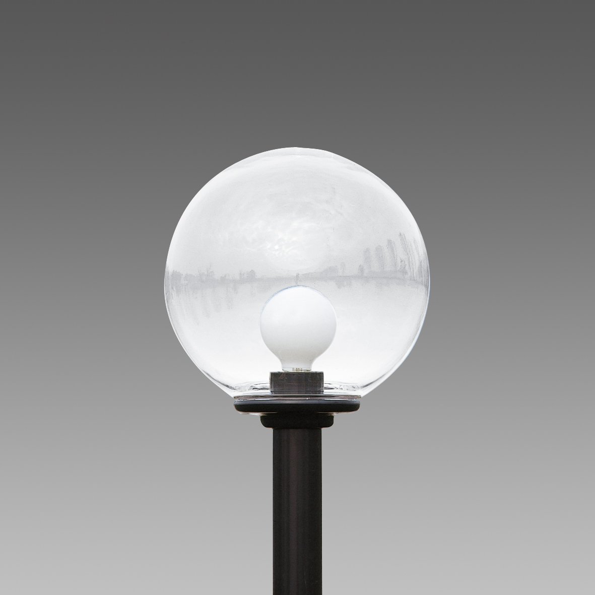 Lustre suspension 1350 SFERICO MAX 40 Ø260 S OPACO boule verre opaque salon