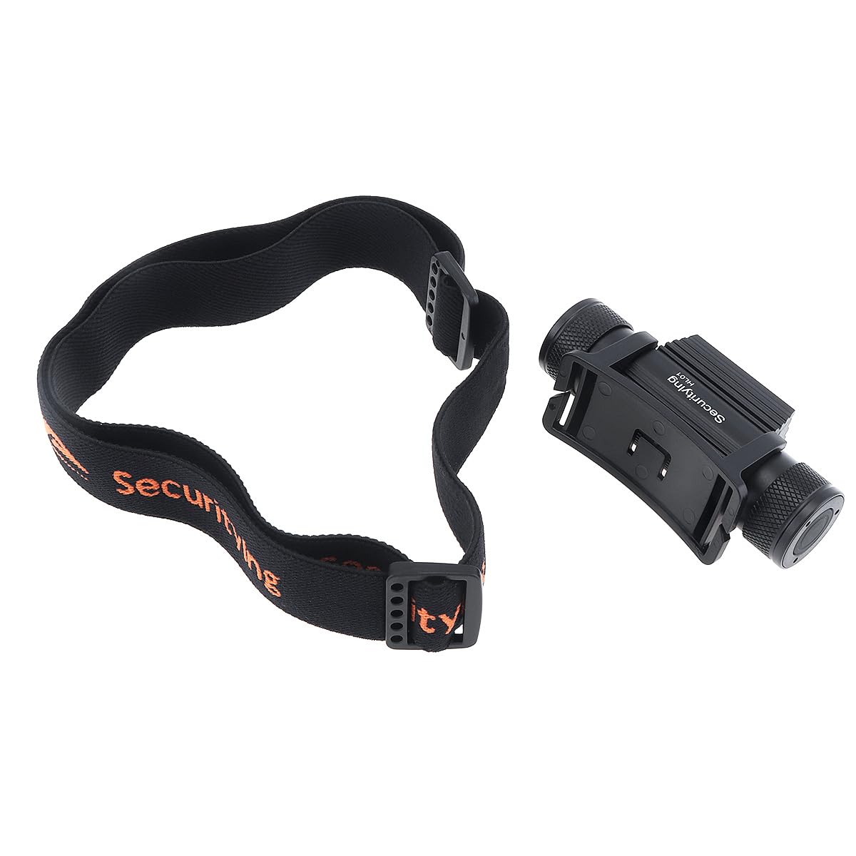SecurityIng Bandeau élastique réglable pour lampe frontale de 22 mm à 26 mm (4)