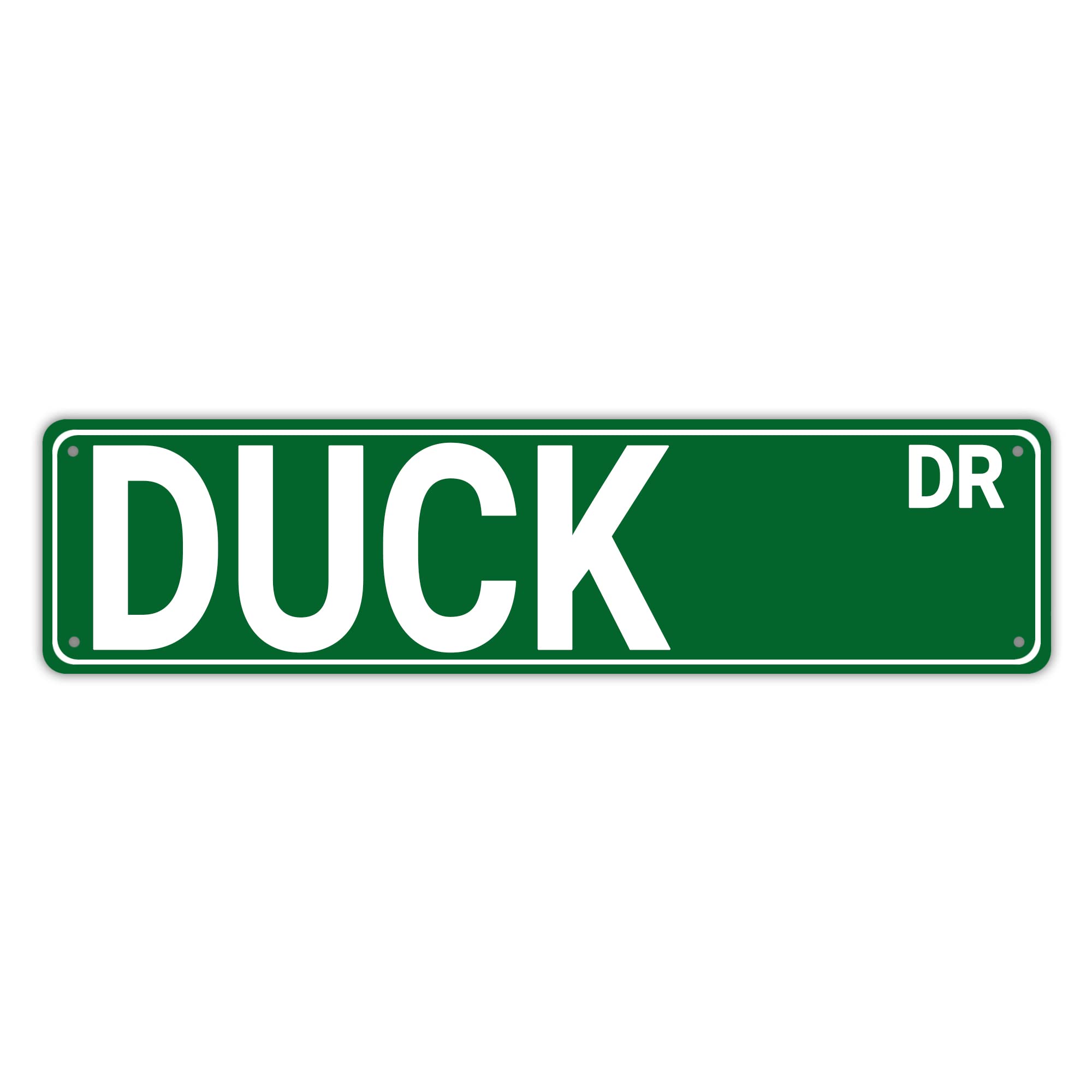 Duck Dr Vintage Tin Signs Art Plaque Aluminum Metal Sign for Bedroom Kitchen Garden Wall Pub Club Coffee Hanging Decor 4x16 Inch