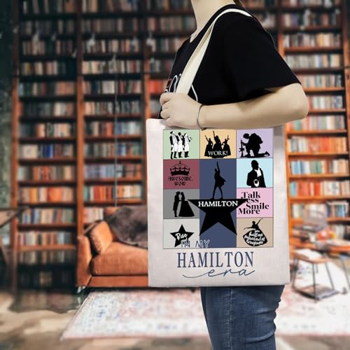 TSOTMO Musical Gift Hamilton Broadway Fans Gift In My Hamilton Era Tote Bag For Musical Lovers Broadway Musical Gift For Actor (Musical Era Tote) - Image 2