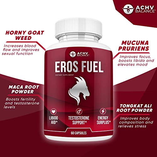 Buy Eros Fuel Dietary Supplement w/ Nitric Oxide Complex for Strength