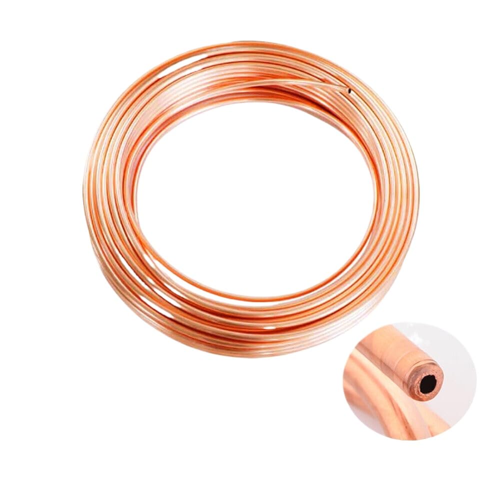 Rura miedziana w zwoju o długości 1 metra – średnica od 1,6 mm do 25 mm – uniwersalna rura miedziana do instalacji wodno-kanalizacyjnych, grzewczych i chłodniczych(16mm x 1.5mm x 1 M)