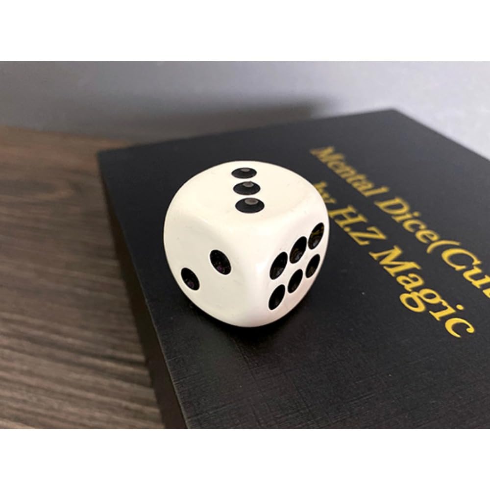 ZQION Dadi Mentali (Cubo) 2.0 Reali Dadi Previsione Esilianti Puntelli Magici Strada Primo Piano Accessori Magici Illusioni Trucchi Magici Mago