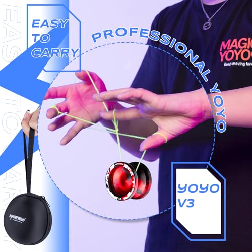 image for MAGICYOYO Professional Responsive Yoyo V3, Metal Yoyo for Kids Beginne