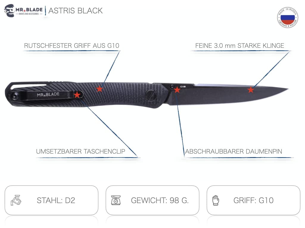 Kizlyar Mr. Blade nowoczesny scyzoryk — Astris Pythongelb — ekskluzywny nóż outdoorowy ze stali D2
