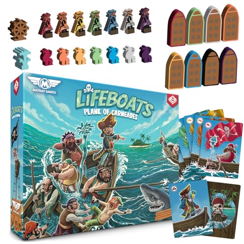 Lifeboats: Plank of Carneades juego de mesa estratégico miniatura 2