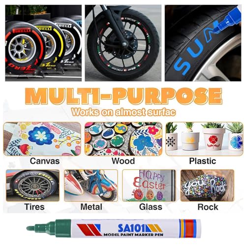 Itrimaka Penna per vernice argento | Pennarelli