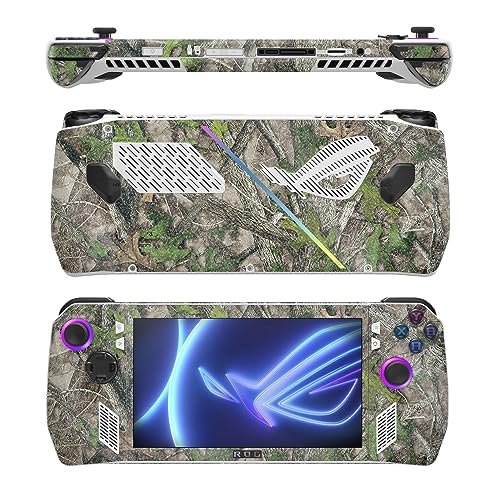 Image of MightySkins Glossy Glitter Skin Compatible with Asus ROG Ally - HTC Green | Protective, Durable High-Gloss Glitter Finish | Easy to Apply, Remove, and Change Styles