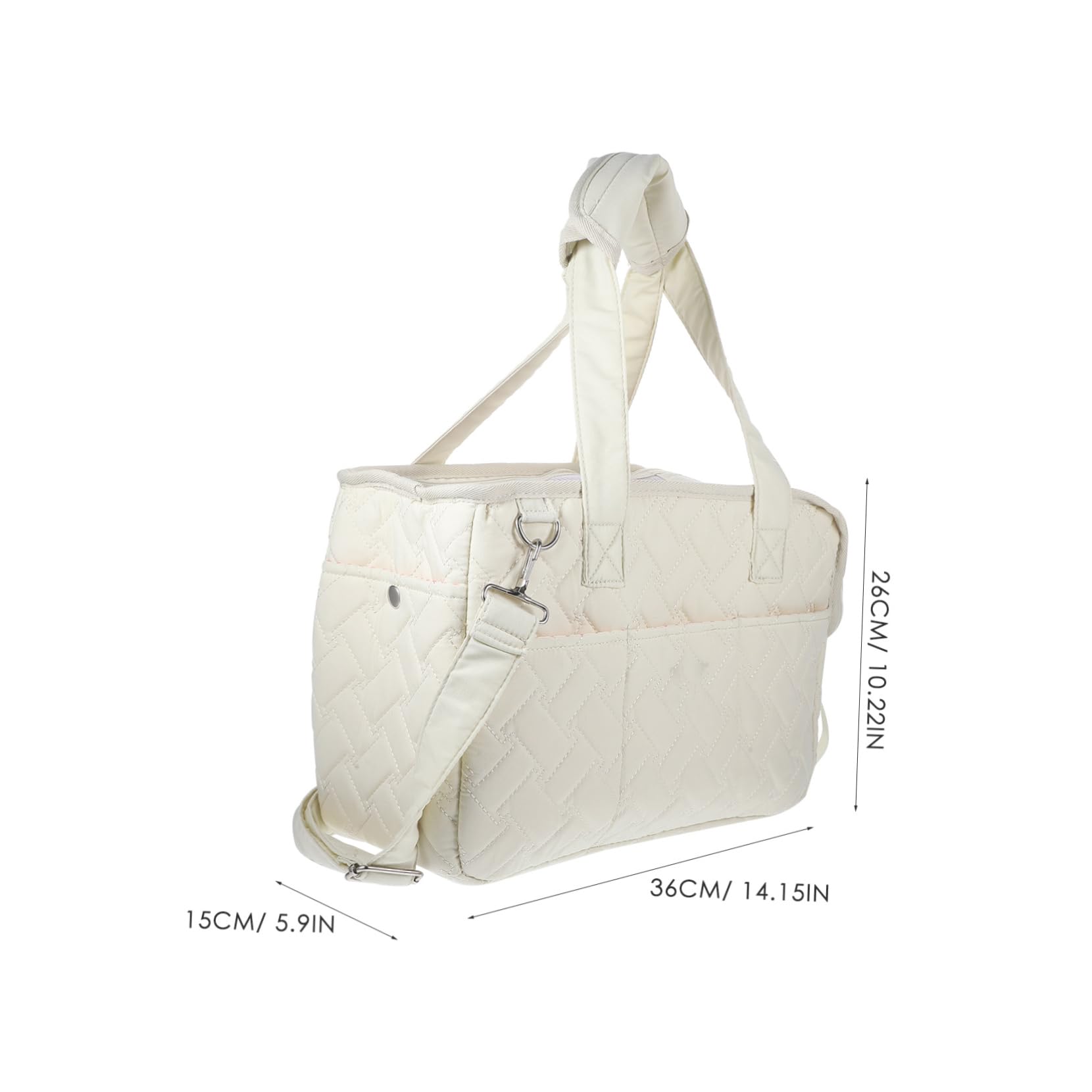 Tragbare Haustiertasche für Welpen und Kätzchen aus Canvas