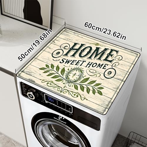 Image of Washer and Dryer Topper for Top,23.6 inch x 19.7 inch Washer Dryer Countertop Mat, Waterproof & Anti-Slip Dryer Top Protector Mat