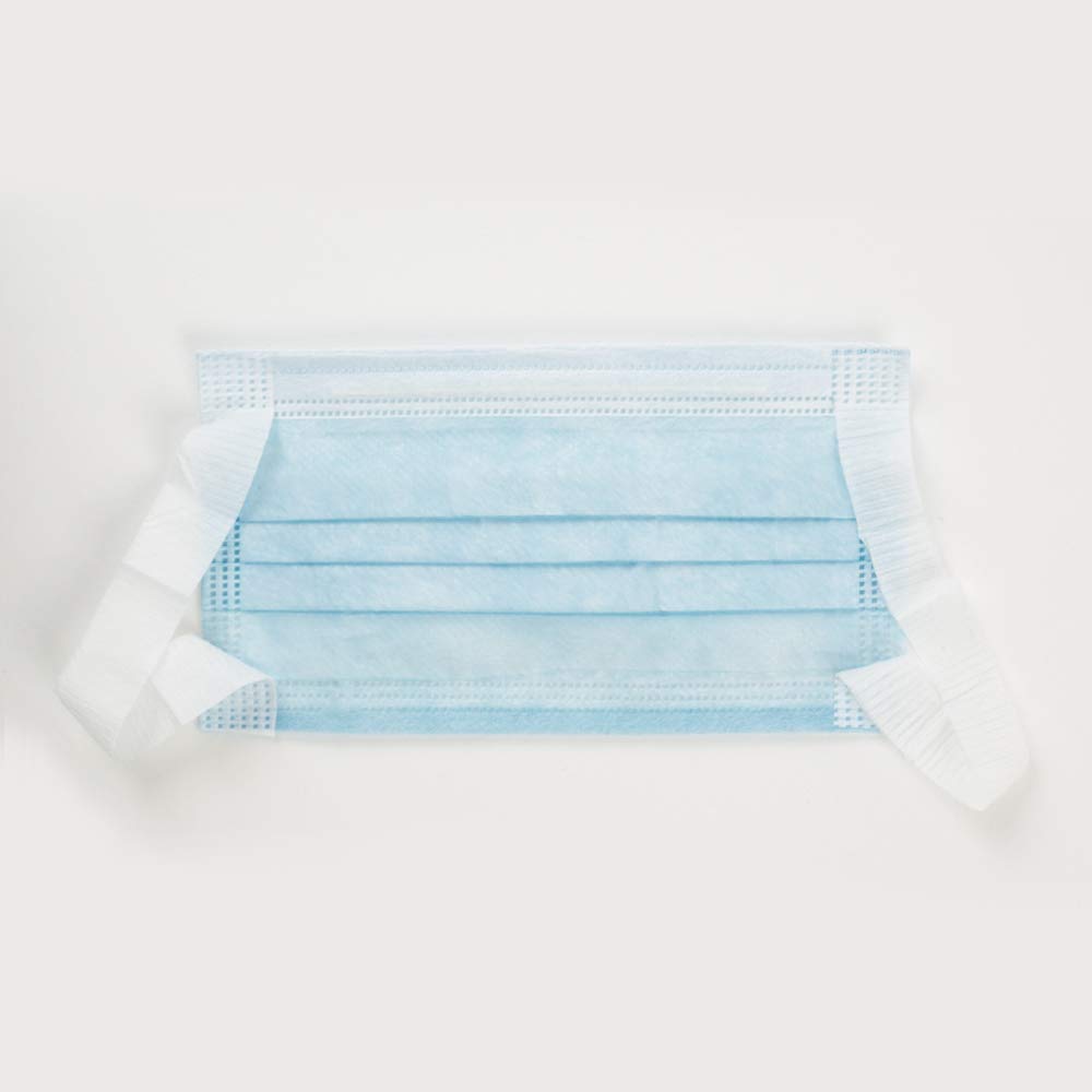 Single Use Pullout Comfort Earloop Disposable Face Mask (Pack of 50), Blue - Latex Free : Industrial & Scientific
