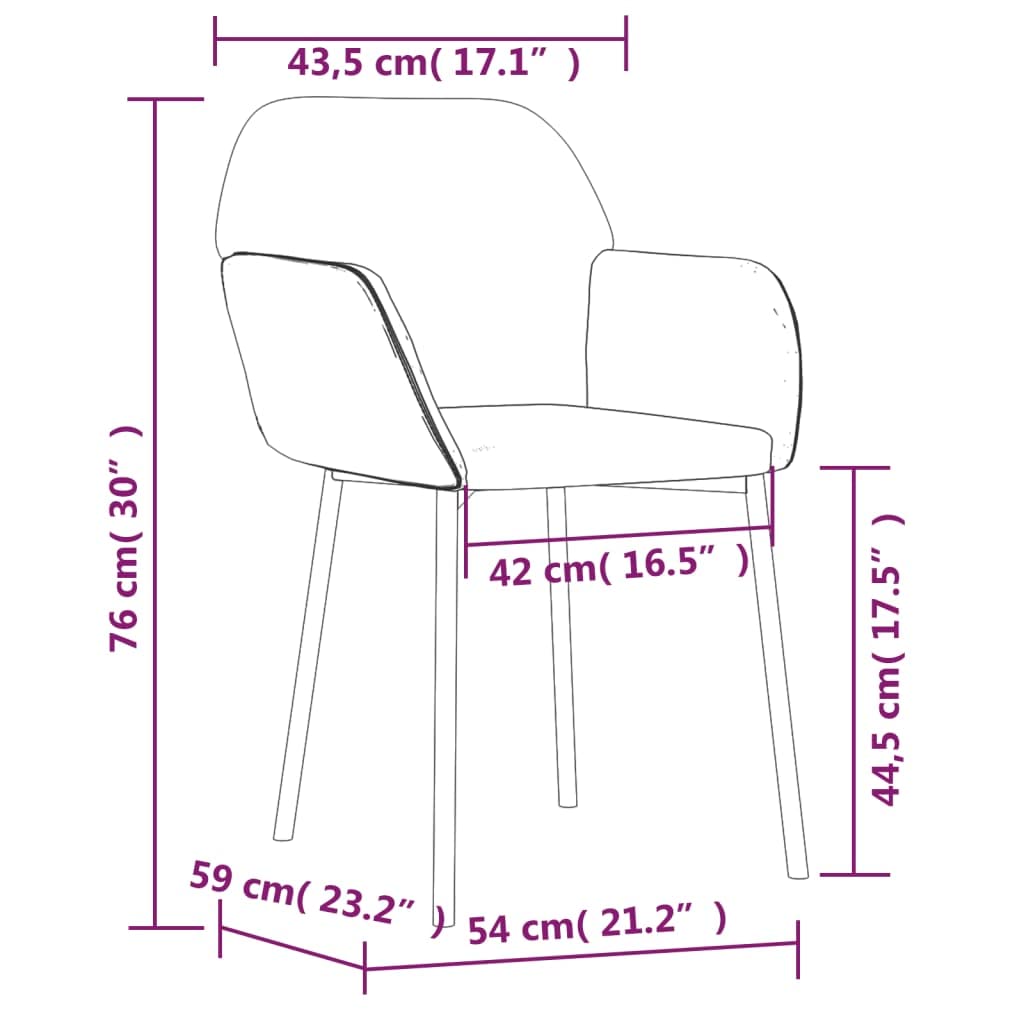 Set di 2 sedie da pranzo imbottite in velluto rosa, con braccioli, ergonomiche, girevoli, design moderno, stile scandinavo, struttura in metallo stabile, comodo schienale