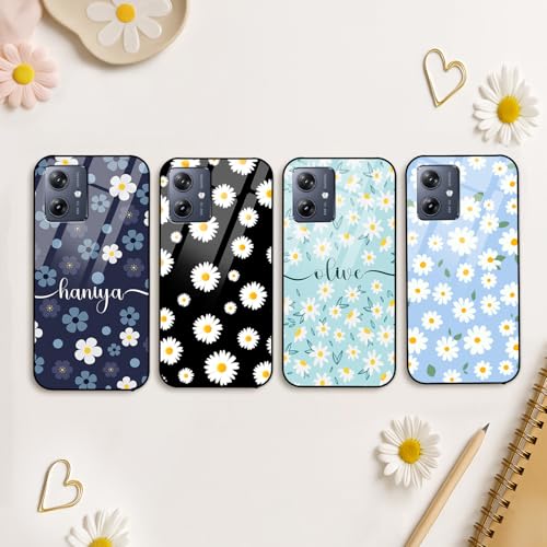 Image of COLORflow Back Cover Compatible with Motorola Moto G54 5G / G64 5G | Daisy Garden Customized | Shockproof TPU Bumper with Camera Protection Back Cover Compatible with Motorola Moto G54 5G / G64 5G