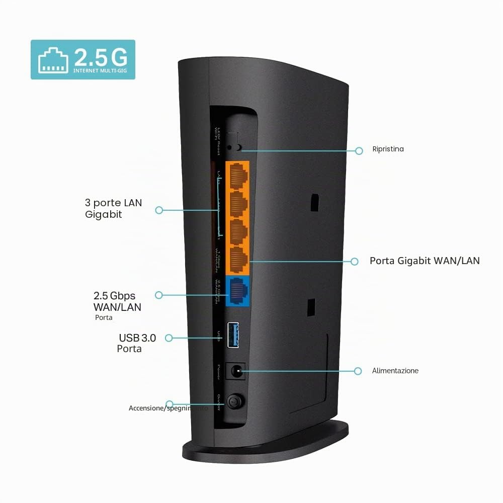 TP-Link Router Wi-Fi 6 AX6000 (Archer AX80)