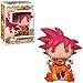 Dragon Ball Z Figura De Vinilo Pop Toys # 827 Super Saiyan God Goku (Pelo Rojo) Figura De Acción Muñeca Juguetes Regalos para Niños Niños