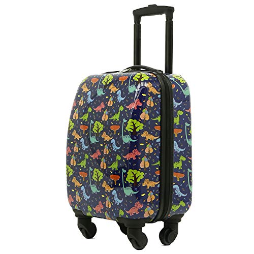 Travelers Club 5 Piece Kids' Luggage Set, Dino4