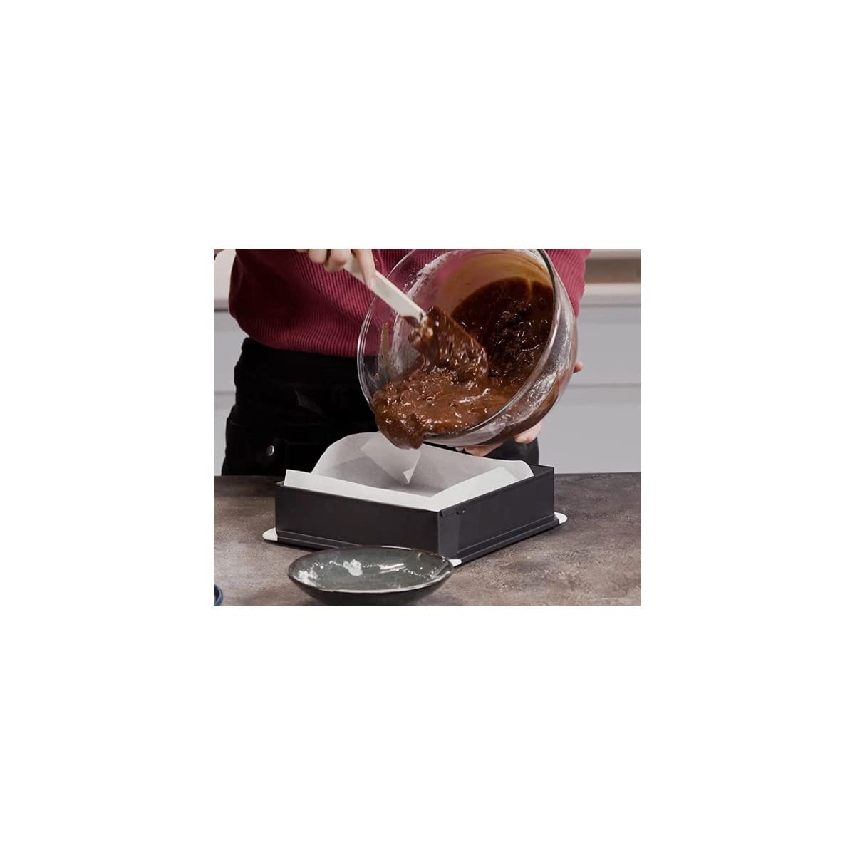 Betty Bossi Backform Brownies - Perfekt für Blechkuchen, Brownies, Würfelgebäck und Biskuittorten