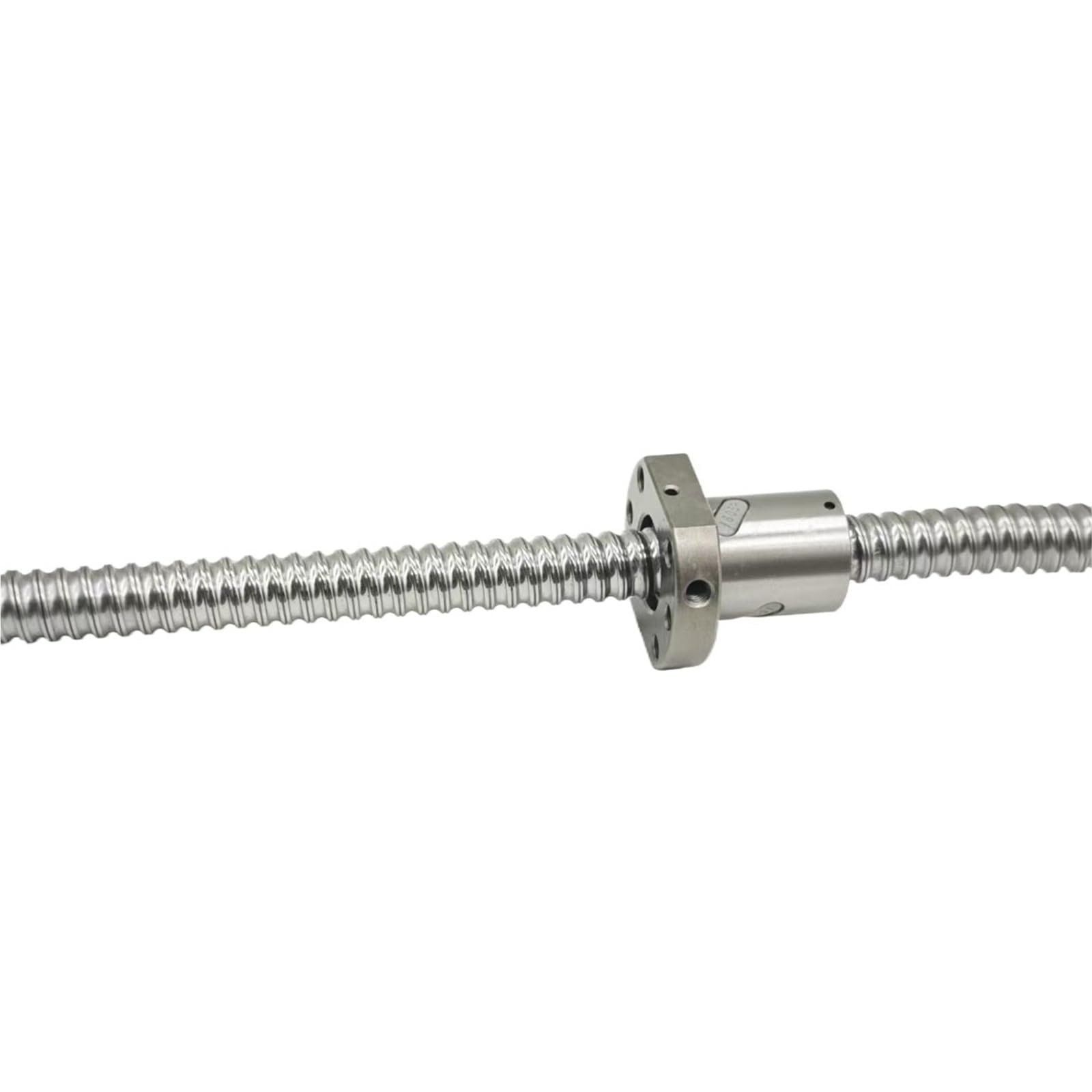 GTPBAO Rodillo C7 SFU1605 Husillo de bolas totalmente roscado con tuerca de bolas de metal 1605-3 16 mm de diámetro Paso de 5 mm Sin extremo mecanizado movimiento(300mm)