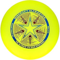 Discraft 175 gram Ultra Star Sport Disc, Fluorescent Yellow