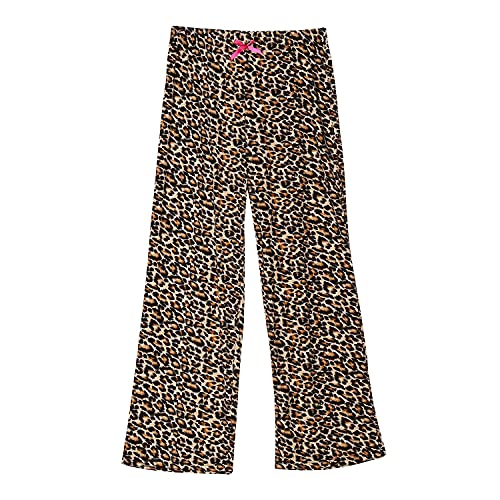 Amanda Blu Womens Leopard Lounge Pants - Animal Print Pajama Bottoms - Medium #TOP1