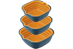 Blue and Yellow Veggie Wash Kit