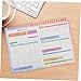 CONGARTENO Financial Planner Ledger Book with Weekly and Daily Expense Tracker Sheets Portable Budget Organizer for Income and Expense Log Household Cash Management Notebook for Home and