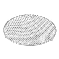 Edelstahl-Kühlregal, Kühlregal, Dickes Gitter, Rutschfest, Vielseitig Einsetzbar, Zum Braten (Kleine Runde 16CM)