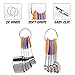 MEAL PREPSTER 10 Stainless Steel Measuring Cups & Spoons | Stackable, Engraved & Rust Proof Set With Colorful Silicone Handles | For Liquid, Dry Food, Baking, Cooking, Diet Meal Prep & Weight Watchers