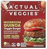 Actual Veggies Mushroom Quinoa Veggie Burger, 12oz