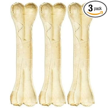 Pet Believe Pressed Dog Bone 6 inches (Large) - Pack of 3 Bones
